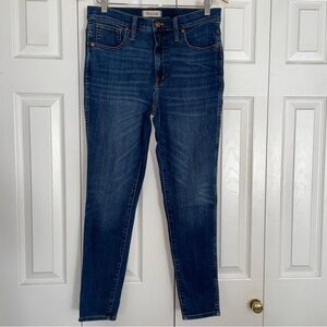 Madewell 10” high rise skinny jean size 30/L27